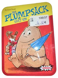 Der Plumpsack geht um Kartenspiel Amigo Reinhard Staupe Merkspiel ab 5 1