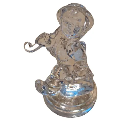 Nachtmann Glasfigur Mädchen mit Hut 9cm Transparent Klassisch Dekofigur