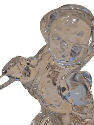 Nachtmann Glasfigur Mädchen mit Hut 9cm Transparent Klassisch Dekofigur