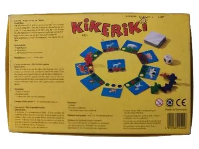 HABA Kikeriki Meine ersten 4 Spiele 4424 Brettspiel Kinder ab 3