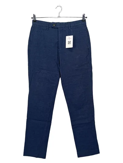 Ted Baker Herren Anzughose Leinen Blau Gr. 30 Business Chino