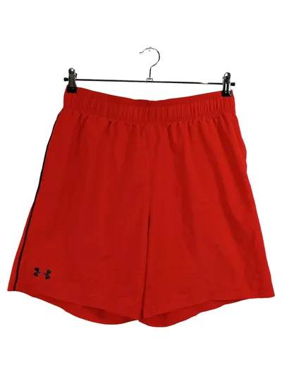 Under Armour Herren Sport Shorts Sporthose Rot Gr. L Polyester