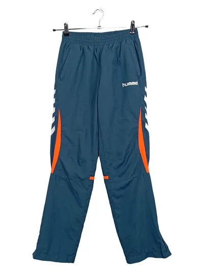 Hummel Trainingshose Kinder Gr. 164 Petrol Orange Sporthose