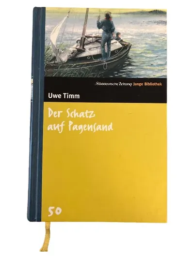 Uwe Timm Der Schatz auf Pagensand Jugendbuch Abenteuer Hardcover SZ Junge Bib