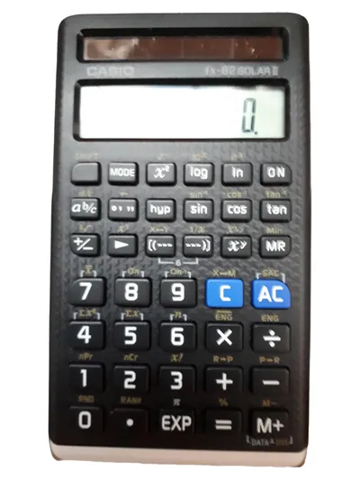 Casio fx-82 SOLAR II Taschenrechner Solar Schwarz