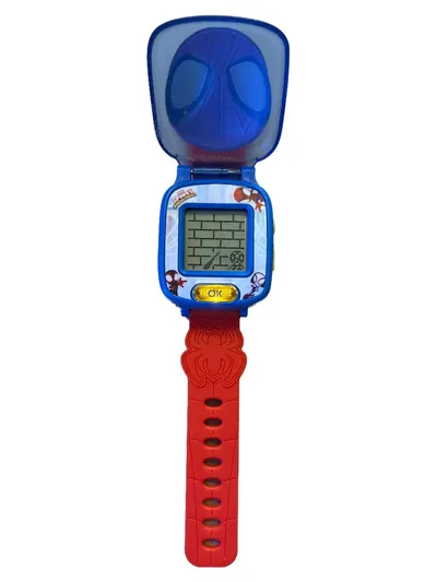 VTech Kinderuhr Spiderman Spidey Armbanduhr Kinder Rot Blau Digital