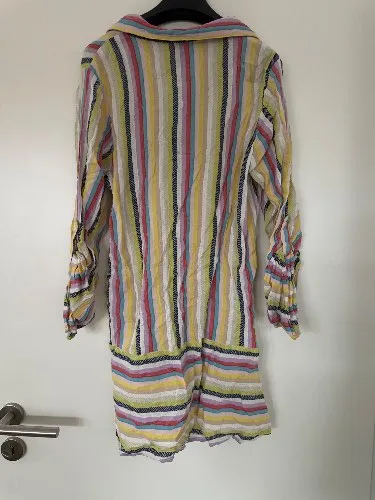 LingaDore Damen Tunika Bluse gestreift Boho Gr. 36/S Mehrfarbig