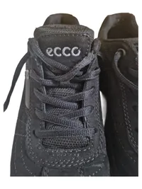 ECCO Damen Sneaker Low Schwarz Wildleder Gr. 36 Sportlich Komfort 4