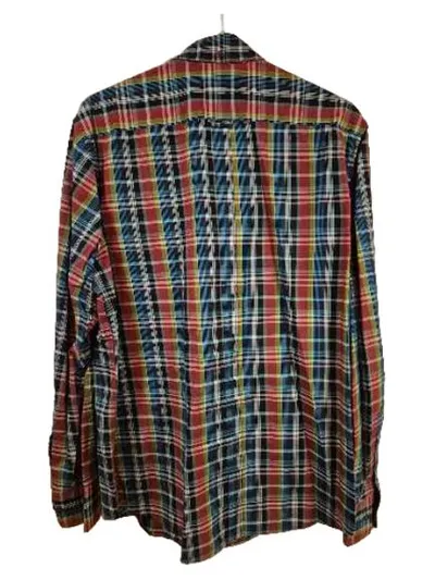 Ben Sherman Herren Freizeithemd Kariert Langarm Button-Down Gr. XL