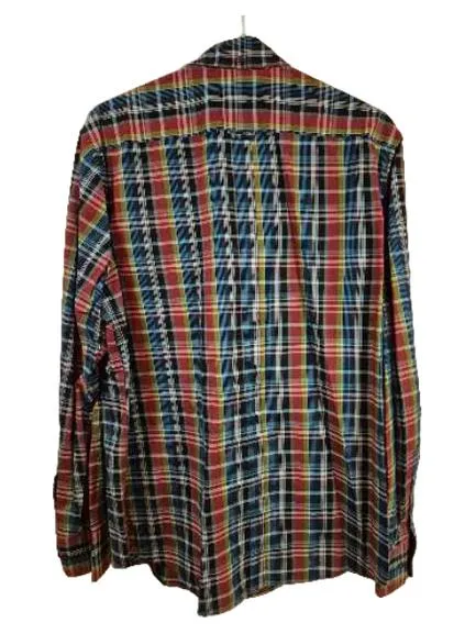 Ben Sherman Herren Freizeithemd Kariert Langarm Button-Down Gr. XL 2
