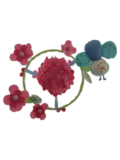 HABA Mobile Pusteblumentraum 302584 Baby Kinderzimmer Rosa Blumen