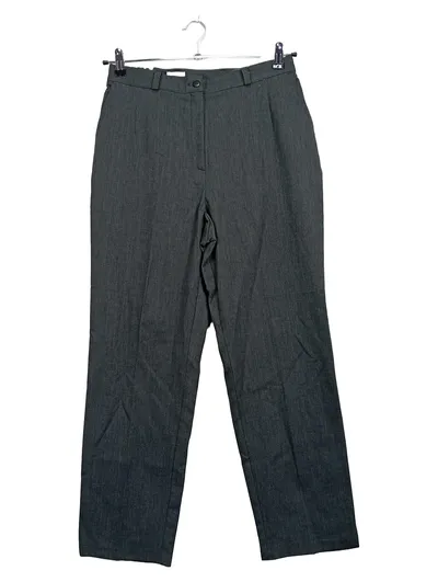 Canda C&A Damen Stoffhose Business Hose Grau Meliert Größe L 40
