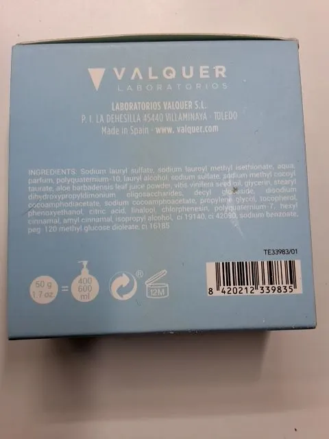 Valquer Sky Solid Shampoo Normal Hair Festes Shampoo 50g 7