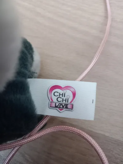 Chi Chi Love Plüschhund mit Fernbedienung Grau Elektronisches Kuscheltier 18.5cm