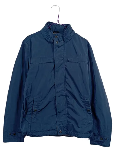 Geox Respira Herren Übergangsjacke Gr. 48 Blau Leichte Jacke
