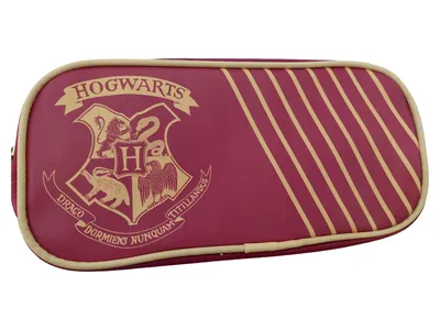 Harry Potter Hogwarts Wappen Federmäppchen Federtasche Rot Gold Neu