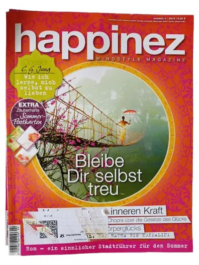 Happinez Mindstyle Magazine Nr. 4 2014 Zeitschrift Spiritualität Esoterik
