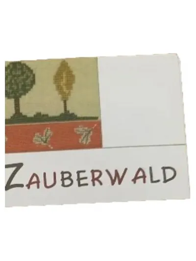 MWi Stickgalerie Zauberwald Notizbuch Ringbuch Kreuzstich Motive Baum
