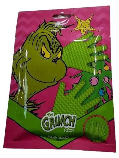 Dr. Seuss The Grinch Hand Masks Handmaske Sheabutter Feuchtigkeit 2x20ml