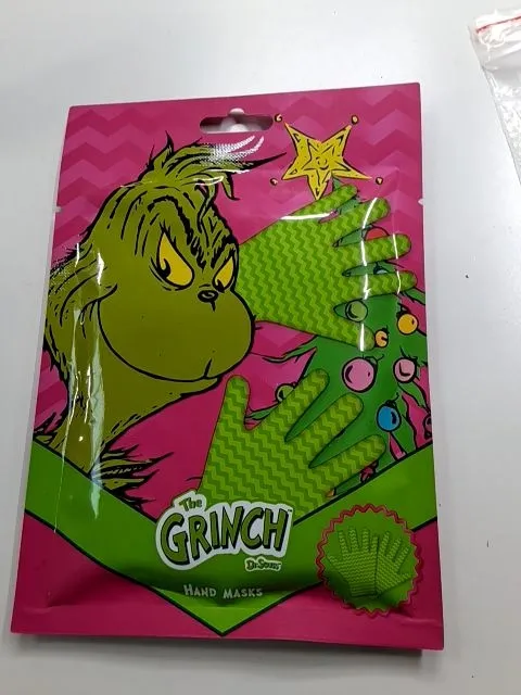 Dr. Seuss The Grinch Hand Masks Handmaske Sheabutter Feuchtigkeit 2x20ml 2