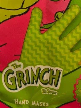 Dr. Seuss The Grinch Hand Masks Handmaske Sheabutter Feuchtigkeit 2x20ml 5