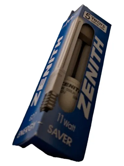 Zenith Energy Saver Leuchtmittel E14 11W Weiß Kompaktleuchtstofflampe