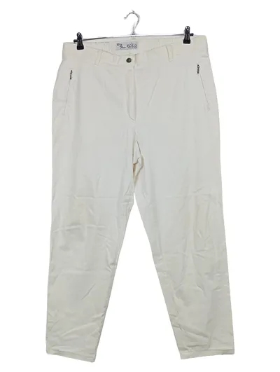 TOM TAILOR POLO TEAM Stoffhose Damen Gr. 50 Beige Freizeithose Sommer