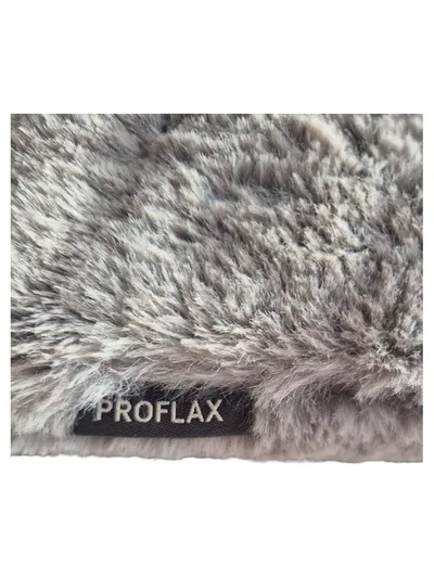 Proflax Sitzkissen Grau 43x27 cm Polyester Meliert Komfortabel Modern