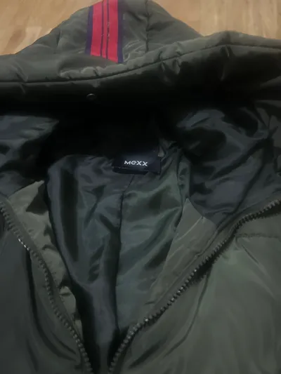MEXX Steppjacke Damen M Oliv Kapuze Winterjacke Puffer Jacke