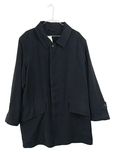 Amadeus Fashion Herren Mantel Klassisch Schwarz Gr. 50/L