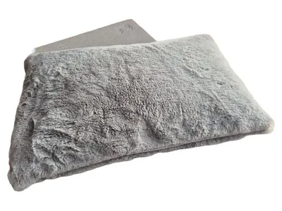 Proflax Sitzkissen Modern Uni Grau Polyester 43x27 cm