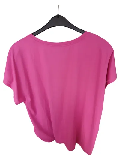 Zizzi Active Damen Sport Shirt Gr. M Pink Fitness T-Shirt Kurzarm