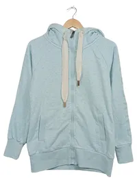 ELBSAND Damen Sweatjacke Kapuzenjacke Hoodie Türkis Gr. M 1