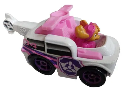 PAW Patrol Skye Helicopter Spielzeugauto Kunststoff Weiß 6cm 10cm