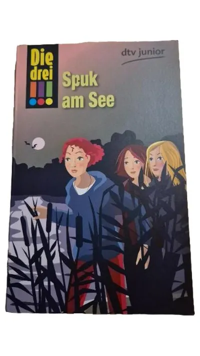 Die drei !!! Spuk am See dtv junior Kriminalroman Mädchen Detektive