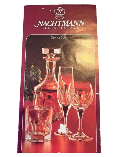 Nachtmann Bleikristall Sektglas Serie Sonja Elegant Transparent