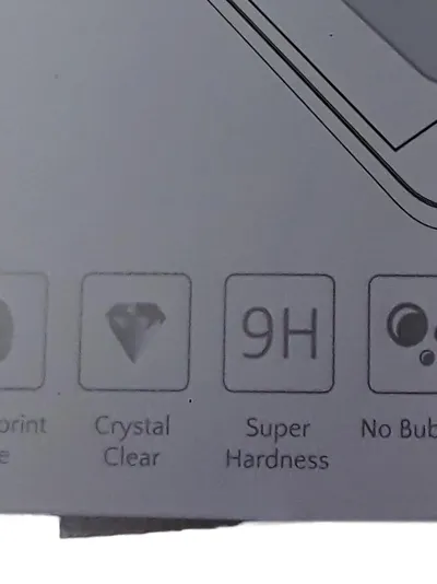 Caseflex Displayschutzfolie 9H Härte Tempered Glass Schutzglas Tablet Handy
