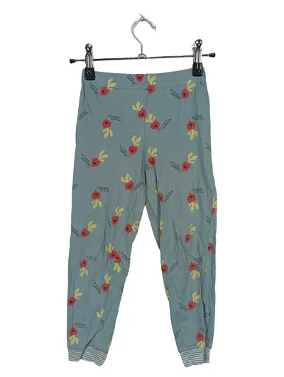 TCM Ingres Weiss Kinder Jogginghose Tiermotiv Grün Gr. 116 Baumwolle