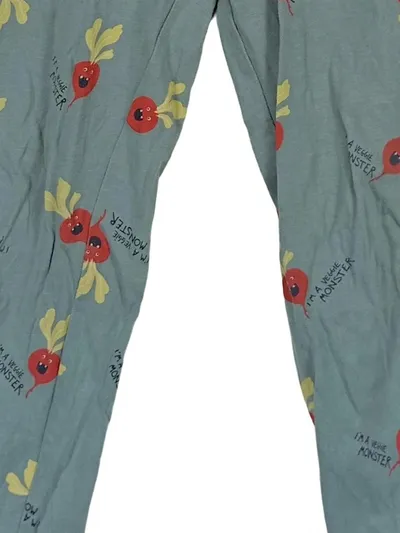 TCM Ingres Weiss Kinder Jogginghose Tiermotiv Grün Gr. 116 Baumwolle