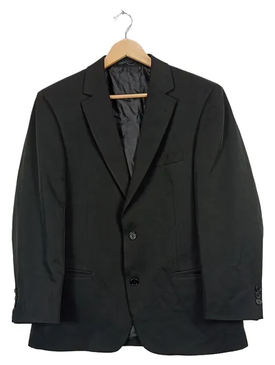 BOGIE Herren Sakko Gr. 48 Schwarz Klassisch Business Blazer Jacke