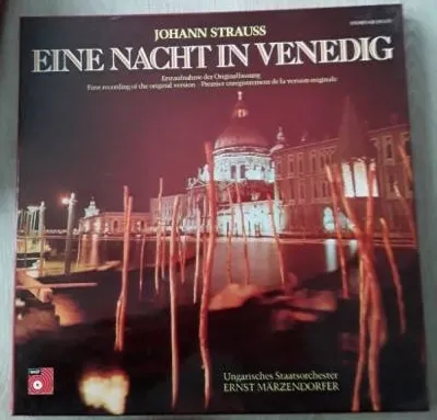 BASF Johann Strauss Eine Nacht in Venedig LP Vinyl Ernst Märzendorfer