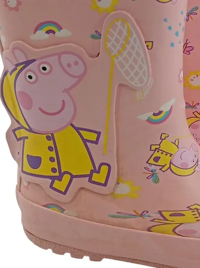 Peppa Pig Regenstiefel Kinder Mädchen Gummi Stiefel Rosa Gr. 25