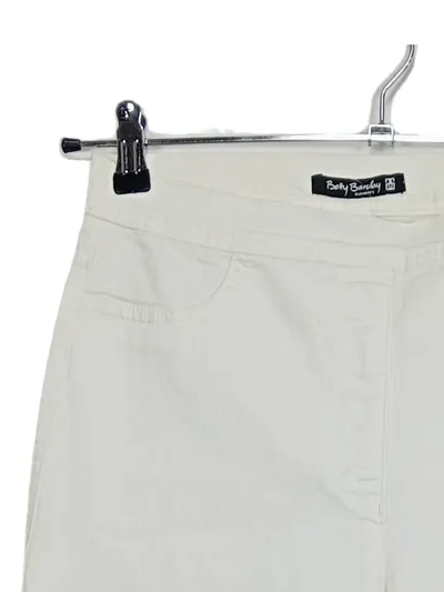 Betty Barclay Elements Jeans Straight Leg Damen Weiß Gr. 36 Baumwolle