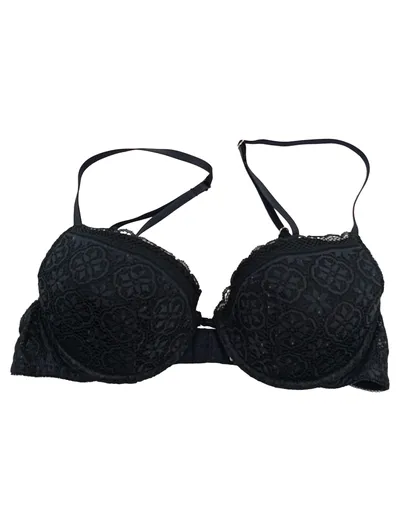 women'secret Push-Up BH mit Spitze Damen Schwarz Gr. 75B