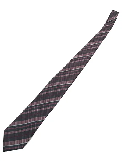 Jürgen Anders Herren Krawatte Business Kariert Grau Polyester 152 cm