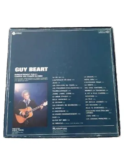 Guy Béart Live Comédie des Champs Elysées LP Vinyl Schlager Chanson