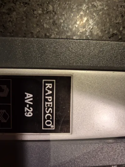 Rapesco AV-29 Heftgerät Tacker Büro Hefter Grau 33cm