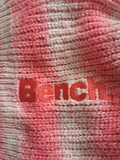 Bench. Strickmütze Damen Rosa Meliert Beanie Wintermütze