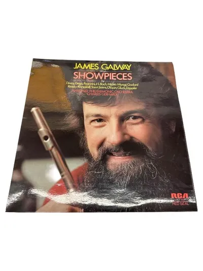 James Galway Plays Showpieces LP Vinyl RCA Red Seal Klassik Flöte