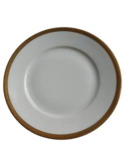 Edelstein Bavaria Porzellan Essteller 2181 Weiß Elegant Festlich 20 cm